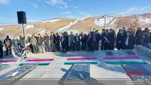 مهمانی لاله ها در بخش زاینده رود  شهرستان سامان