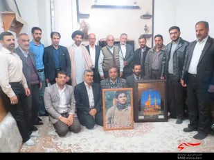 دیدار با خانواده ایثارگران اشکفتک