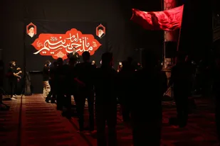 مراسم عزاداری دهه اول ماه محرم هیئت حسین جان قزوین