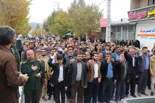 راهپیمایی حمایت از مردم مظلوم یمن در لردگان