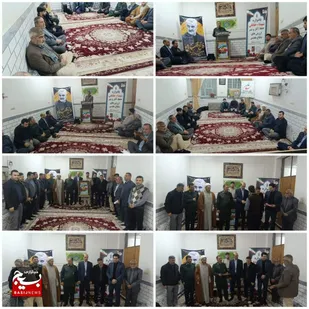 برگزاری یادواره شهید مدافع حرم احمد حیاری &nbsp;در شوش