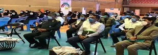 تجلیل از پرسنل مراکز واکسیناسیون در زاهدان