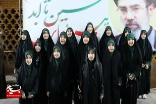 اجتماع عظیم دختران انقلاب شهر صالح آباد