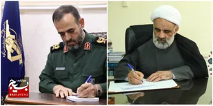 پیام تبریک فرمانده و مسئول دفتر نمایندگی ولی فقیه در سپاه قدس گیلان به مناسبت گرامیداشت هفته عقیدتی سیاسی در سپاه و روز معلم