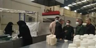 بازدید از واحدهای تولیدی و تشکیل جلسه با اعضای هیات امنای شهرک صنعتی قمصر