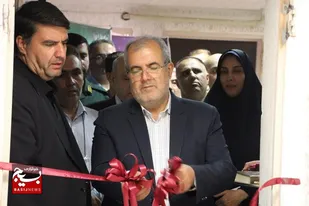 برگزاری آیین افتتاح پروژه&zwnj;های عمرانی در روستای نصرت آباد