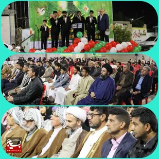 خاطره&zwnj;انگیزترین شب نیمه شعبان در شهر جایزان با حضور پرشور مردم