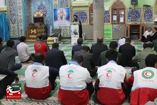 مراسم بزرگداشت شهدای کرمان در دیّر برگزار شد