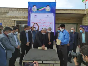 خشت&zwnj;گذاری اولین مدرسه طرح آجر به آجر در خوزستان