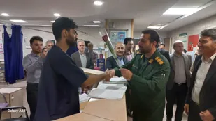 تجلیل از پرستاران بیمارستان حضرت معصومه(س) شهرستان آزادشهر