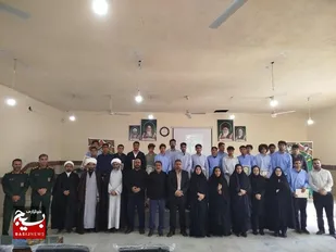 تقدیر از دانش&zwnj;آموزان برتر دبیرستان نمونه شهید مطهری اهرم