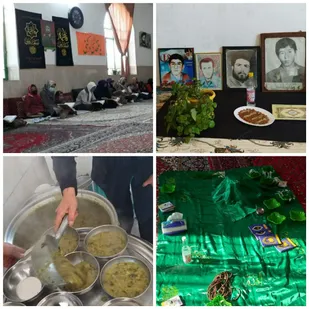 مراسم سوگواری وفات حضرت ام البنین (س) و تکریم مادر شهیدرجبعلی شعبانپور