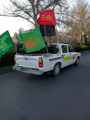 برپایی کاروان شادی نیمه شعبان در شاهرود+ تصاویر و فیلم