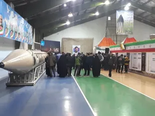 بازدید از نمایشگاه صنایع هوافضای سپاه