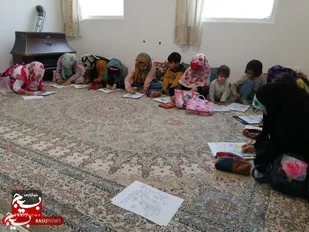 مسابقه رنگ آمیزی کودکانه ویژه ولادت امام علی(ع) برگزار شد