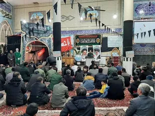 برگزاری یادواره شهدای محله هرستان شهرستان خمینی شهر