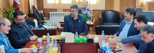 دیدار رییس دادگستری و دادستان پیشوا با فرماندار