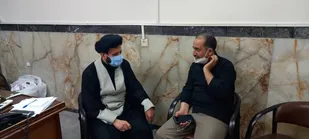 مسئول بسیج رسانه استان سمنان با امام جمعه گرمسار دیدار کرد