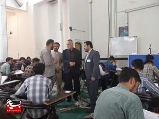 بازدید سردار غیاثی از روند برگزاری آزمون استخدامی سپاه&nbsp;