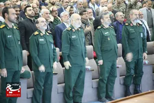 جلوه هایی از رزمایش اقتدار بسیجیان قزوین با حضور سرلشگر سلامی
