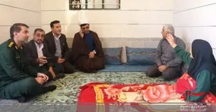 دیدار با مادر شهیدان محمدظریف و محمد خالدی