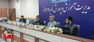 کارگاه توانمند سازی هسته های علمی پژوهشی فرهنگیان بسیجی در شرق اهواز
