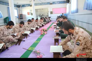 چهارمين محفل انس با قرآن کریم ناحيه گلپايگان + تصاویر
