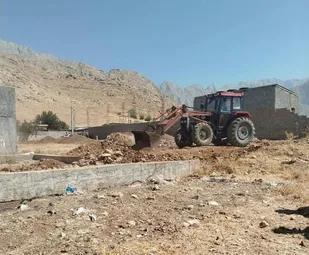 ۱۲۲ مترمربع از اراضی ملی پناهگاه حیات&zwnj;وحش بیستون رفع تصرف شد