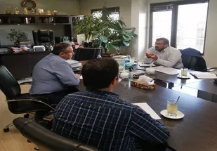 برگزاری نشست مسئول بسیج مهندسین صنعت با مدیرعامل شرکت شهرک&zwnj;های صنعتی تهران