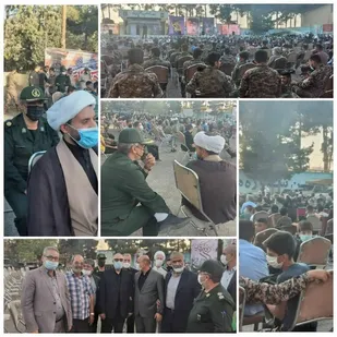 تجلیل ازپیشکسوتان جهادوشهادت  شهروحیدیه