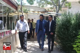 دیدار مسئول سازمان بسیج اصناف استان زنجان با سالمندان