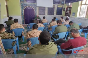 نشست بصیرتی در نیروی مقاومت بسیج سپاه ناحیه شهرستان سرخه برگزار شد