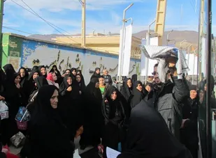اعزام زائر اولی های فارسان به مشهد مقدس