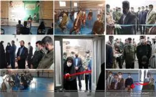 آیین افتتاح سوله ورزشی و تحویل واحد مسکونی مددجویی در شهر هلشی بخش فیروز آباد کرمانشاه برگزار گردید