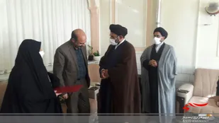 دیدار با خانواده شهید مدافع حرم قلی زاده