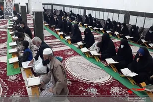 برگزاری محفل انس با قرآن در زابل
