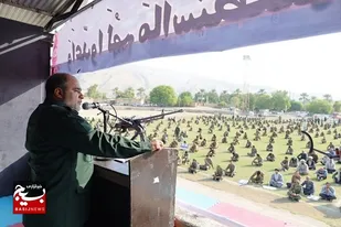 اجتماع باشکوه جوانان نقش آفرین گام دوم انقلاب اسلامی در قیروکارزین برگزار شد +عکس