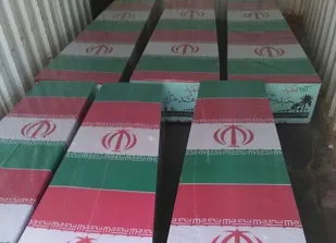 استقبال مردم شهیدپرور همدان از پیکر مطهر ۷&zwnj; شهید دفاع مقدس