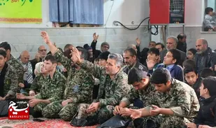 دوازدهمین یادواره شهدای روستای مومن آباد قم برگزار شد