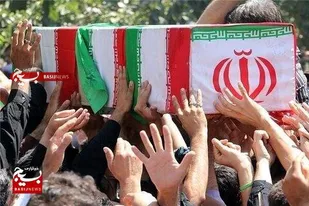 استقبال مردم بردسکن از پیکر مطهر شهید گمنام