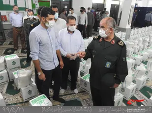 آقای گل لیگ پرتغال در رزمایش کمک های مؤمنانه