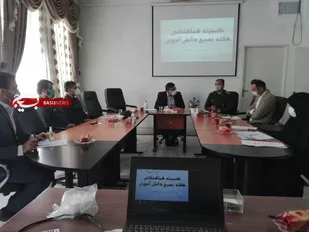 دیدار مسئول بسیج طلاب خواهران دامغان با فرمانده بسیج دانش آموزی حضرت مریم (س)