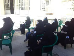جلسه فرماندهان و مسئولین سرمایه انسانی، حوزه عصمتیه، برگزار شد