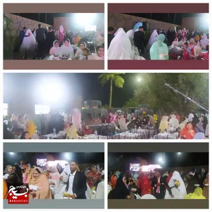 جشن ازدواج آسان ۳۰ زوج جوان کم برخودار شرق هرمزگان در روستای بهمنی میناب برگزار شد