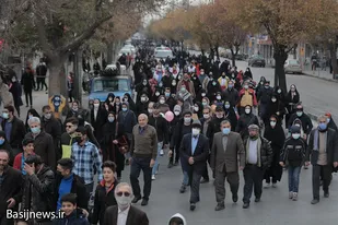 همایش پیاده&zwnj;روی خانوادگی بسیجیان همدان