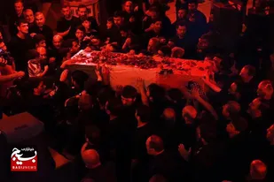 مراسم عزاداری شب سوم محرم در هیئت رزمندگان ثارالله همدان