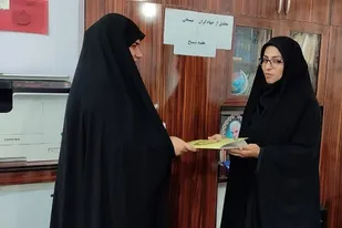جهادگران بسیجی حوزه مقاومت شهید فهمیده چابهار تجلیل شدند