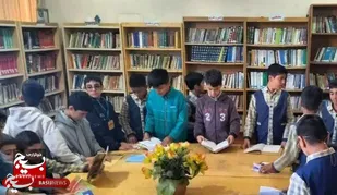 بازدید دانش&zwnj;آموزان بروجردی از کتابخانه تا برگزاری مسابقه&zwnj;ای هیجان&zwnj;انگیز