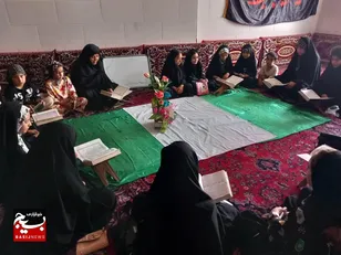 نشست تربیتی و قرآنی ویژه دختران در روستای آزنبار برگزار شد