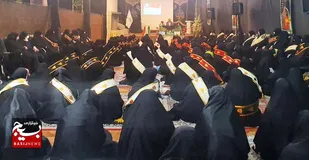 برگزاری همایش بزرگ بصیرتی خواهرا ن بسیجی ناحیه مقداد مشهد
